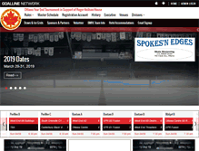 Tablet Screenshot of hockeytournament.ca